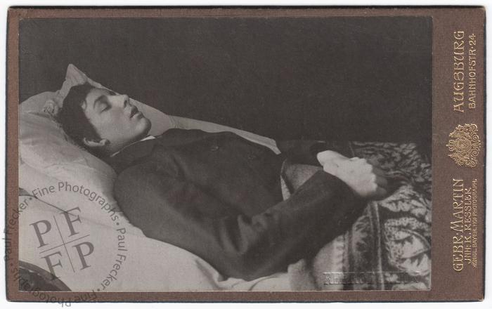 Young man with open mouth