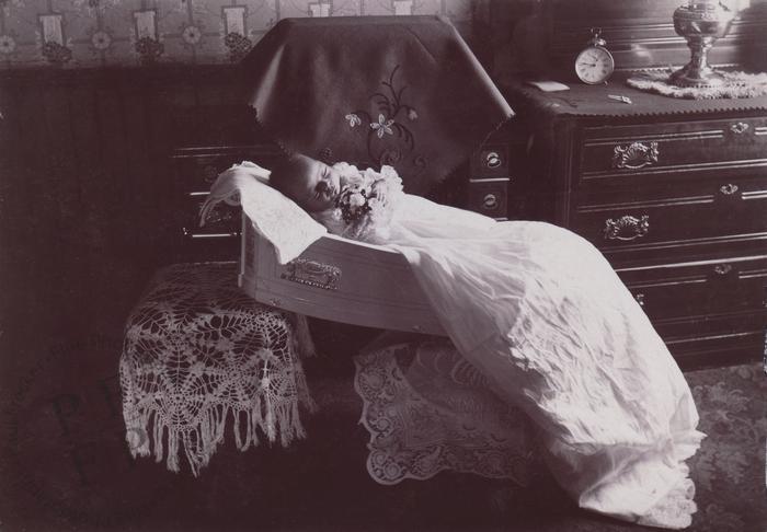 Baby in a domestic interior