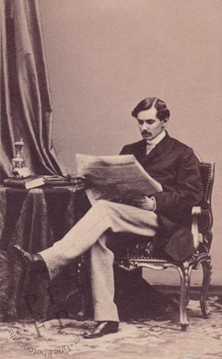 An unidentified sitter