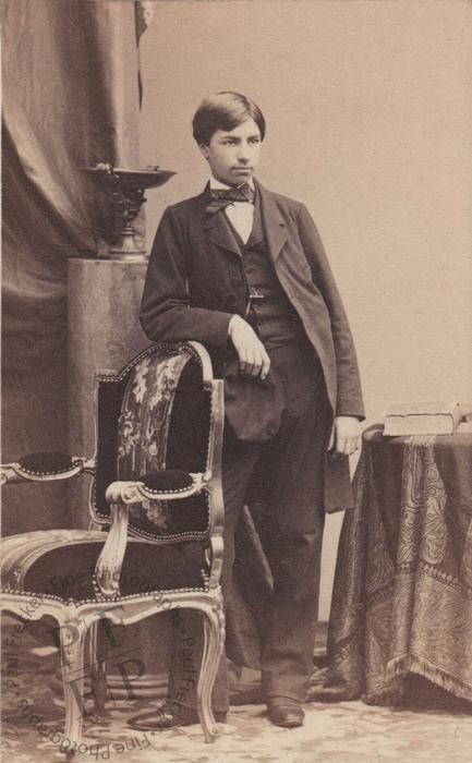 An unidentified sitter