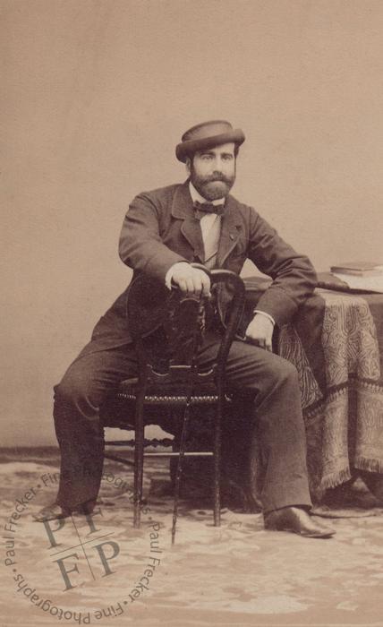 An unidentified sitter
