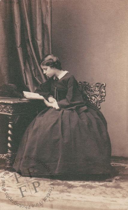 An unidentified sitter