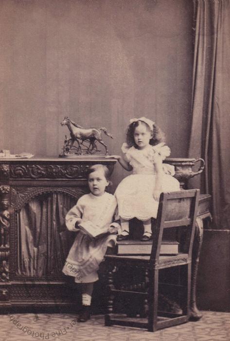 Master Adrian Hope and Miss Laura Hope