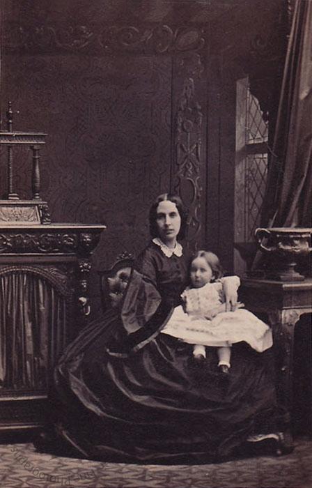 Mrs Charles Monk and Miss Julia Monk