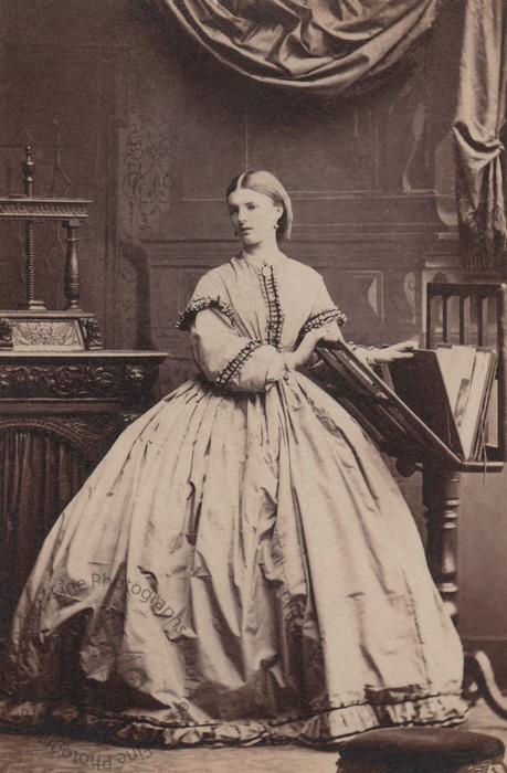 An unidentified sitter