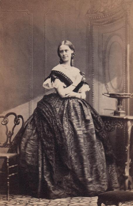 An unidentified sitter