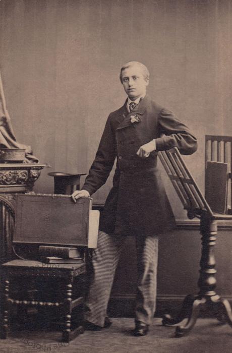 An unidentified sitter