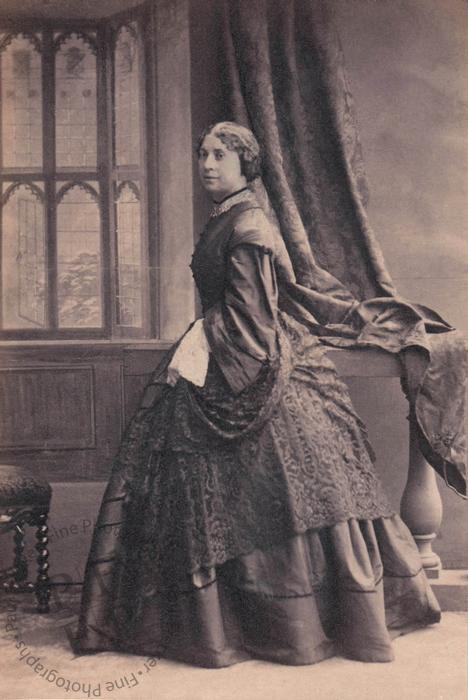 An unidentified sitter