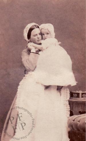 Prince Victor Napoléon and his nurse