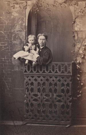 Miss Charlotte Anne Kennard and her niece