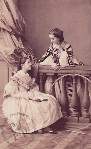 Comtesse de Chabannes and Mlle d'Havrincourt