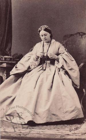 An unidentified sitter