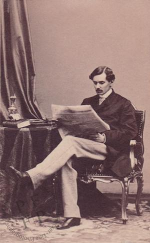 An unidentified sitter