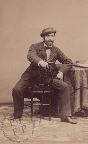 An unidentified sitter