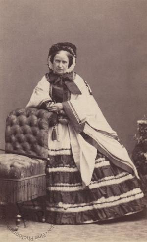 An unidentified sitter