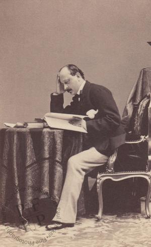 An unidentified sitter