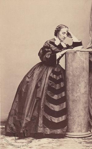 An unidentified sitter