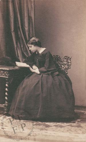 An unidentified sitter