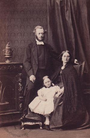 Reverend de Brisay and his family