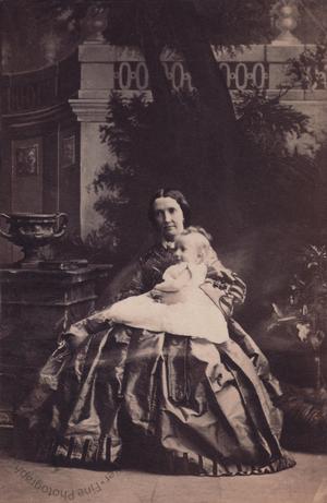 Mrs McHenry and her baby