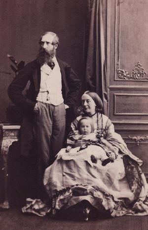 The Hon. George Charles Mostyn and his family