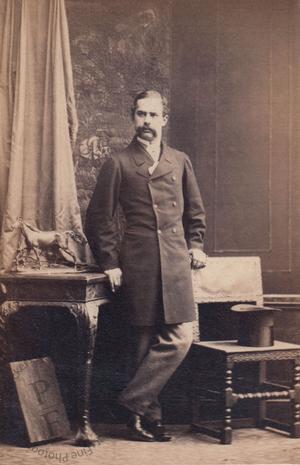 An unidentified sitter
