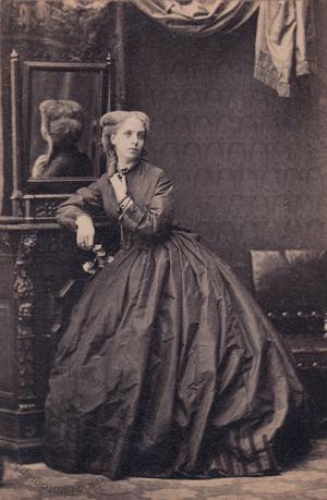 An unidentified sitter