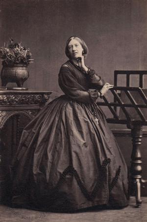 An unidentified sitter