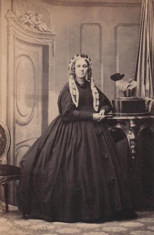 An unidentified sitter