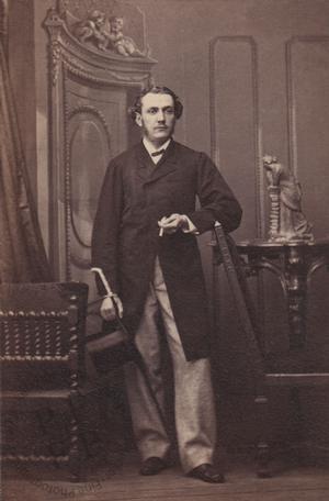 An unidentified sitter