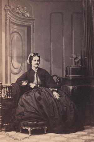 An unidentified sitter