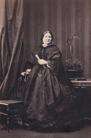 An unidentified sitter