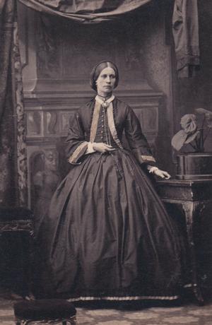 An unidentified sitter